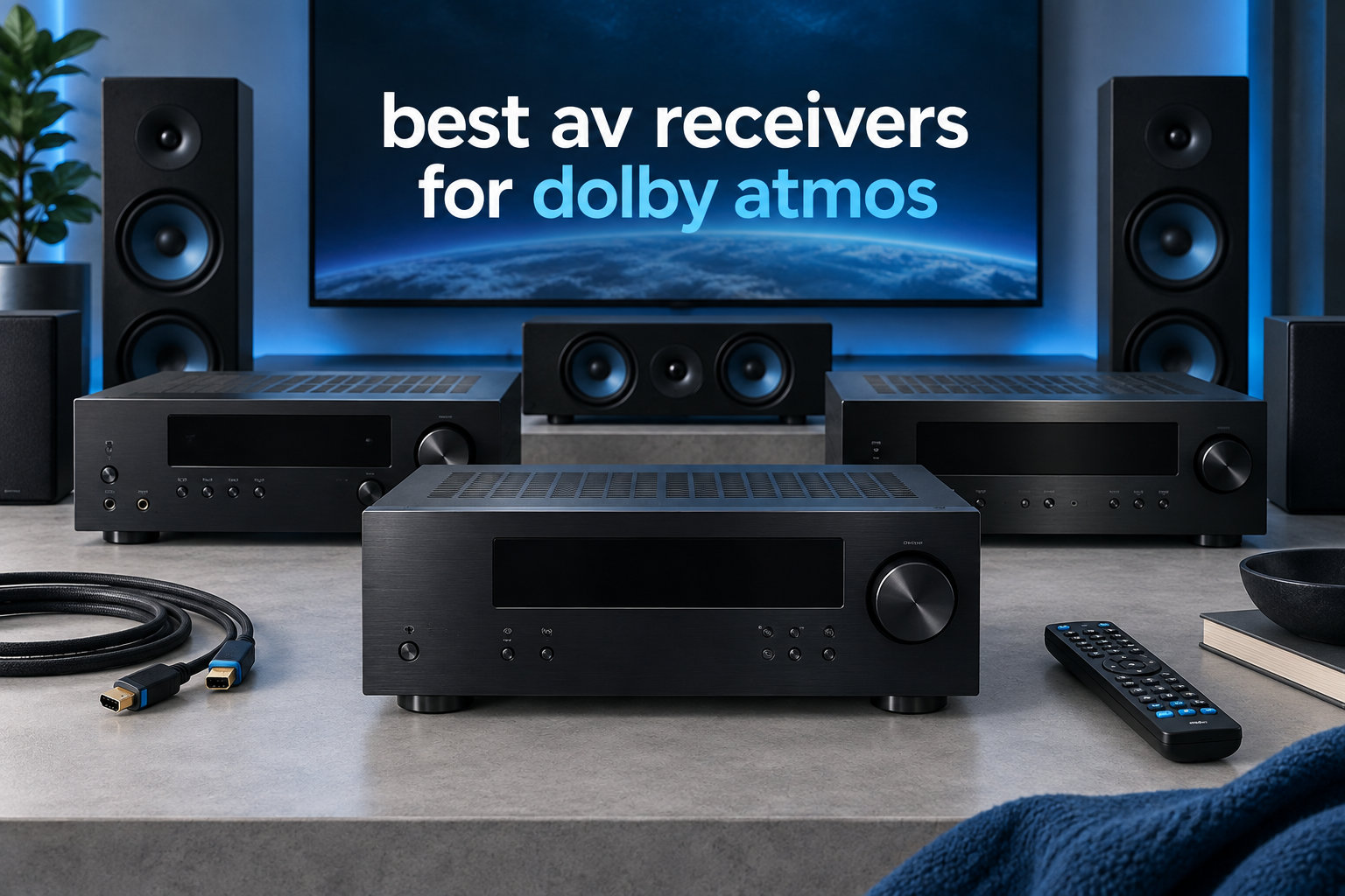 best av receivers for dolby atmos