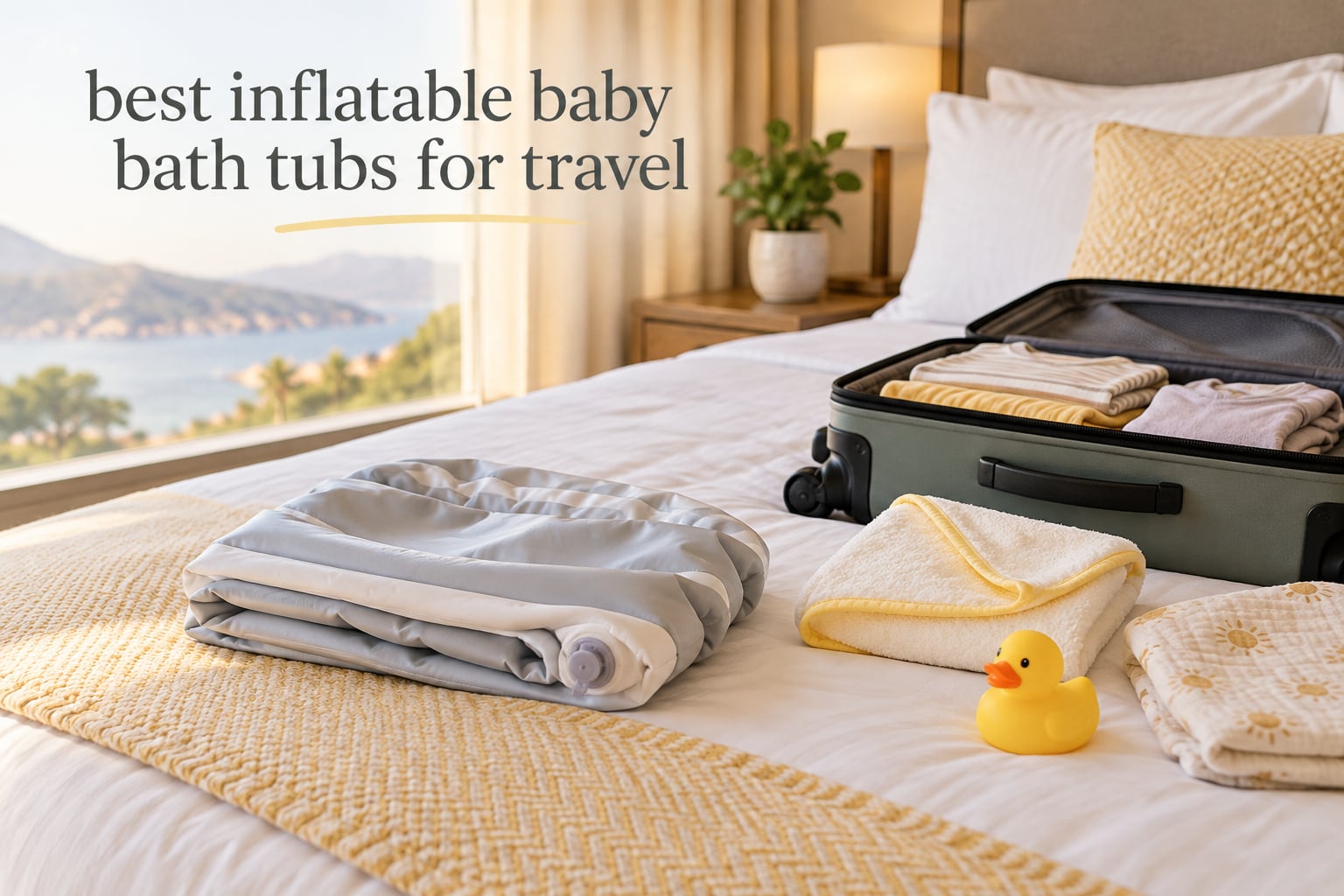 best inflatable baby bath tubs for travel