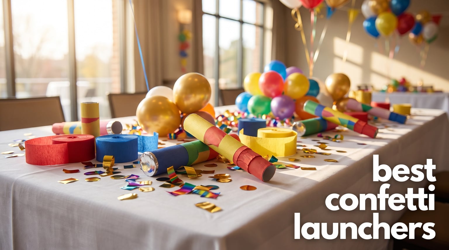best confetti launchers