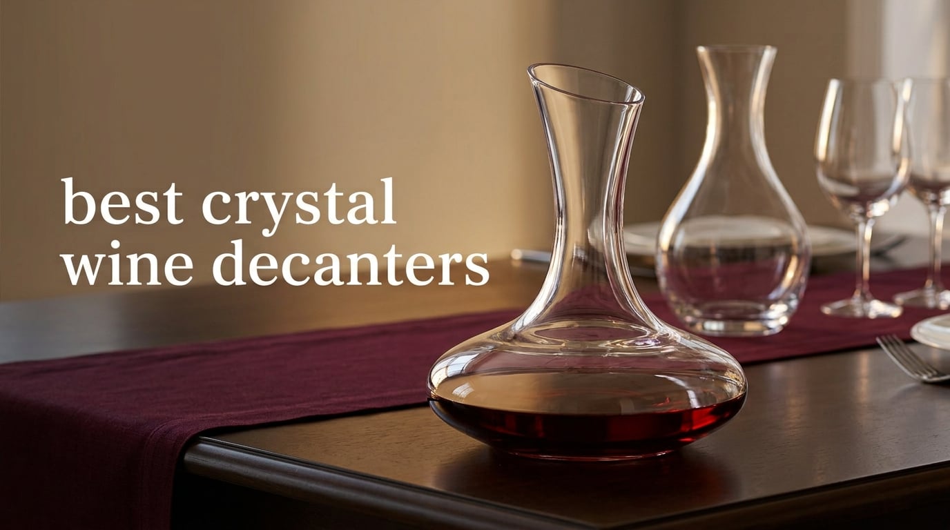 best crystal wine decanters