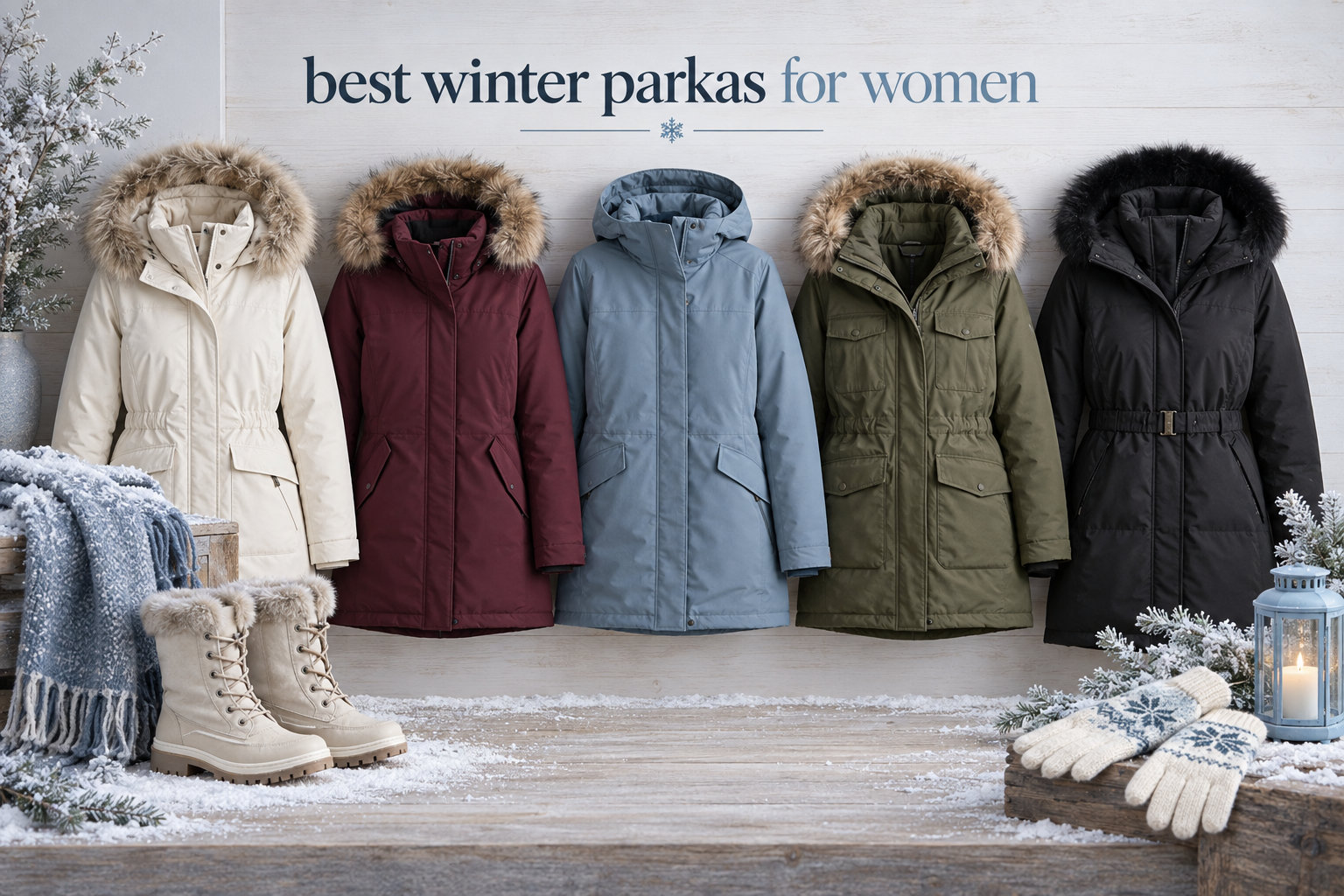 best winter parkas for women
