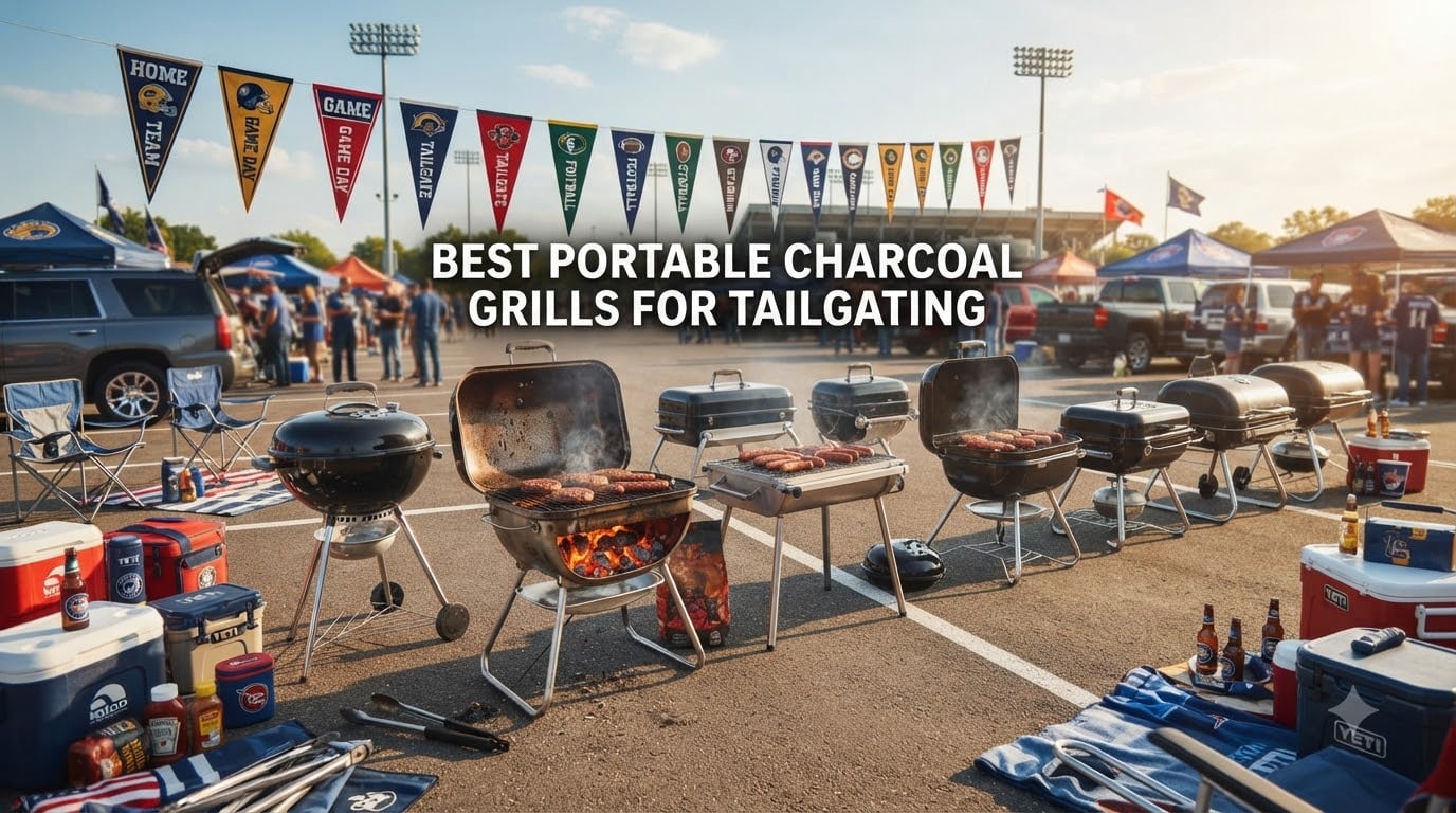 best portable charcoal grills for tailgating