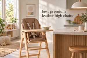 best premium leather high chairs