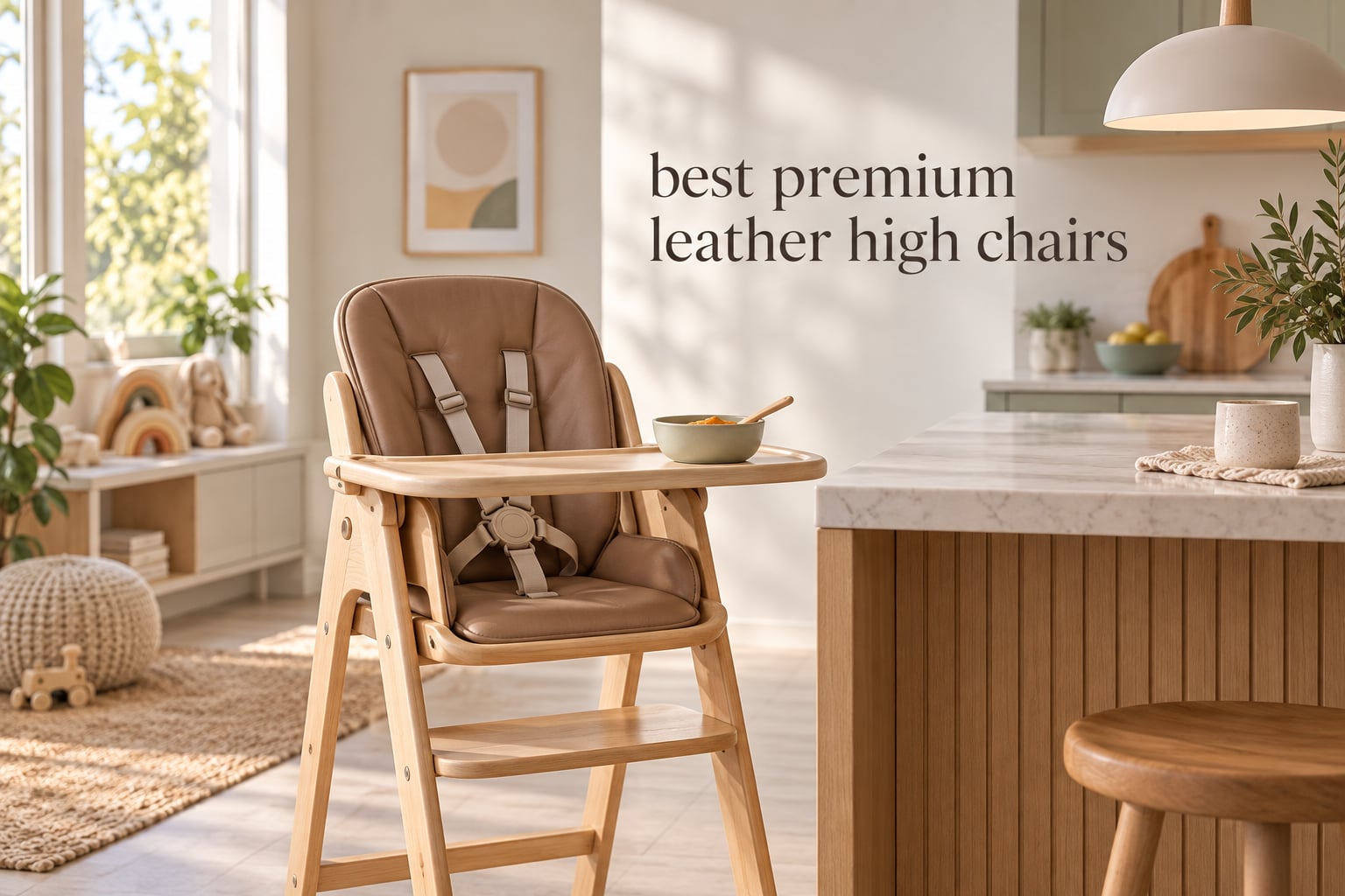 best premium leather high chairs