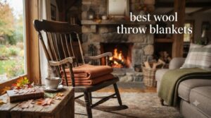 best wool throw blankets