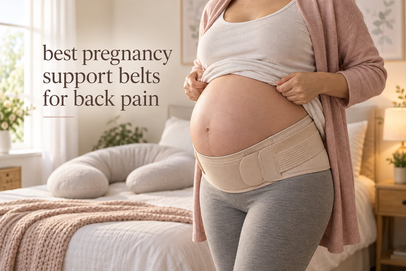 best pregnancy support belts for back pain