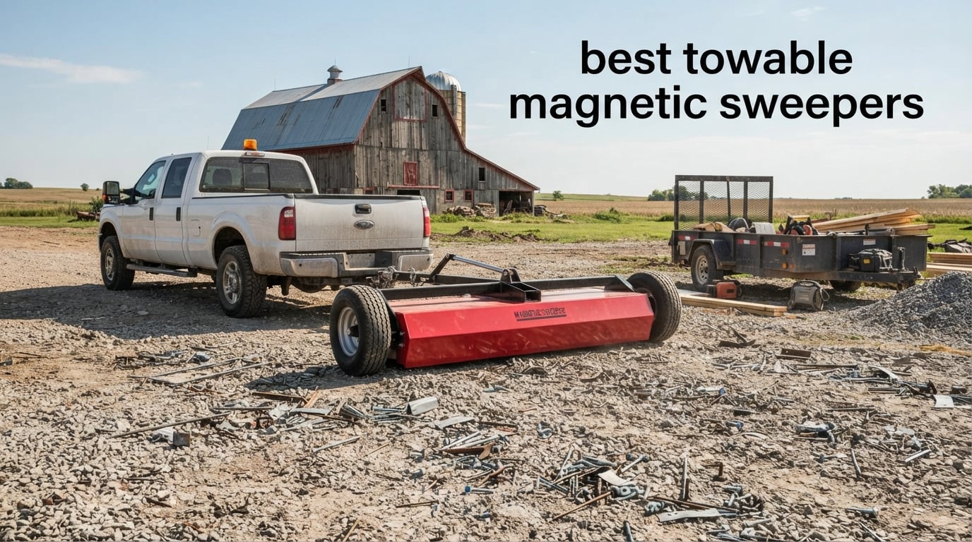 best towable magnetic sweepers