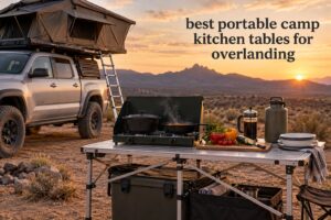 best portable camp kitchen tables for overlanding