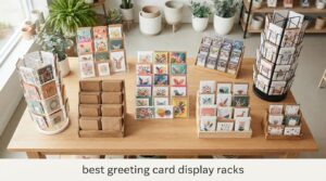 best greeting card display racks