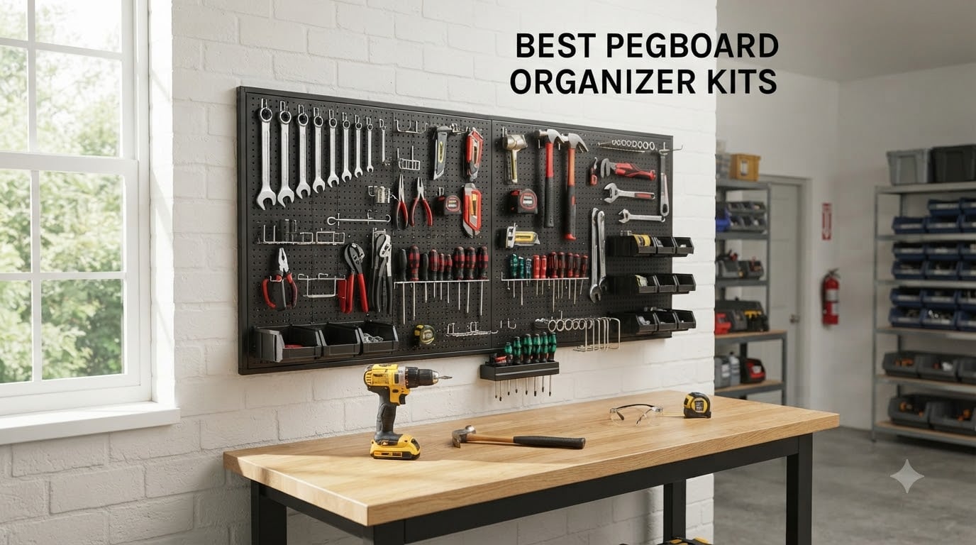 best pegboard organizer kits