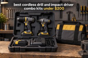 best cordless drill and impact driver combo kits under $200