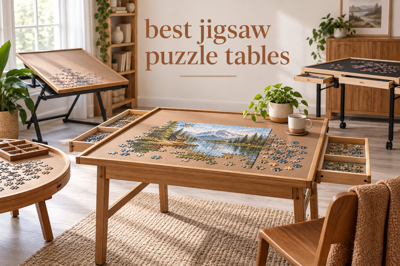 best jigsaw puzzle tables