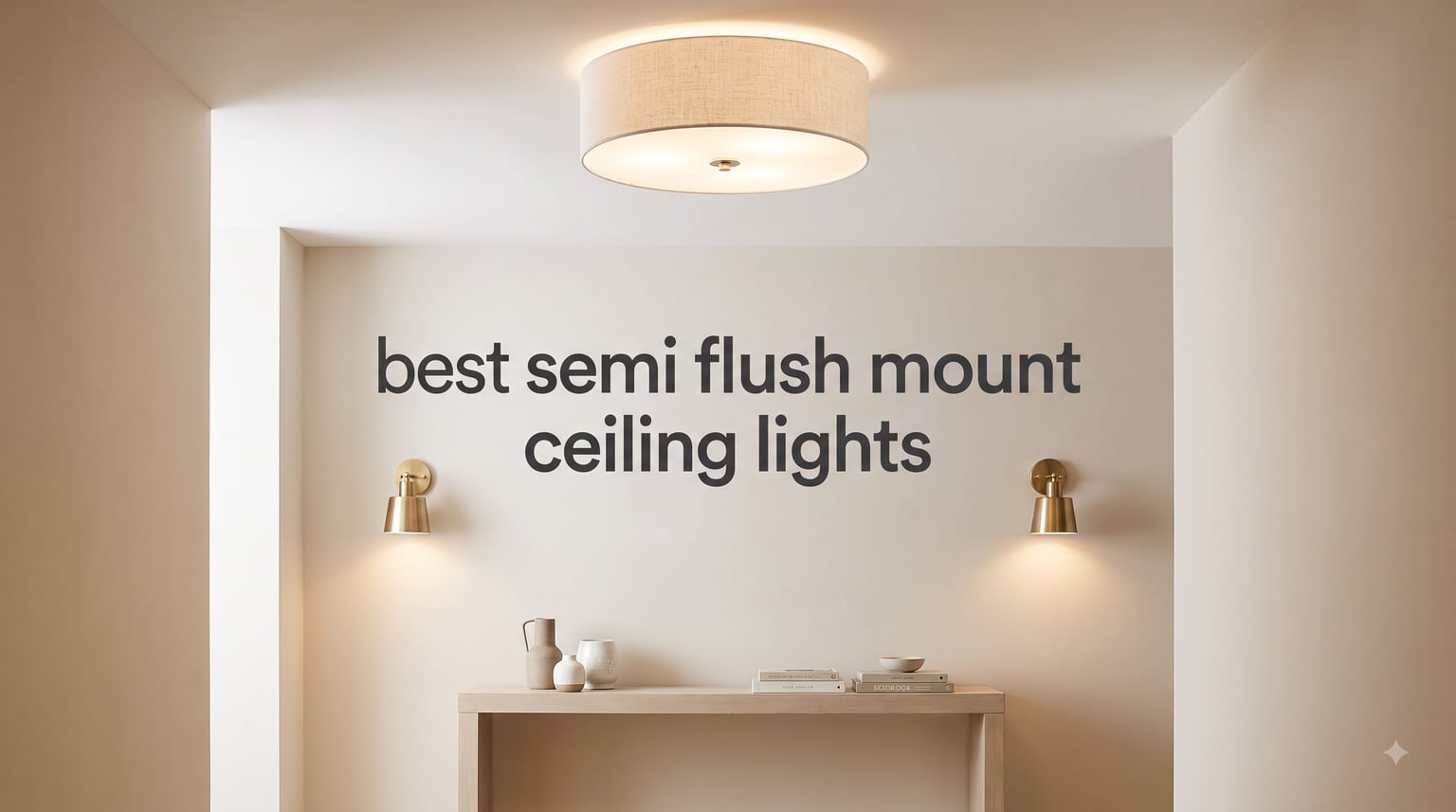 best semi flush mount ceiling lights