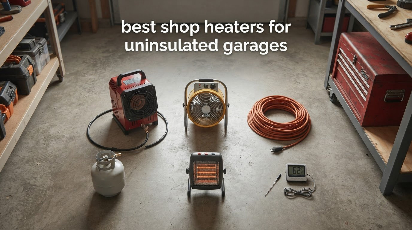 best shop heaters for uninsulated garages