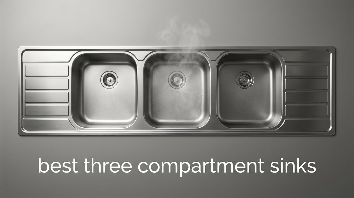 best three compartment sinks