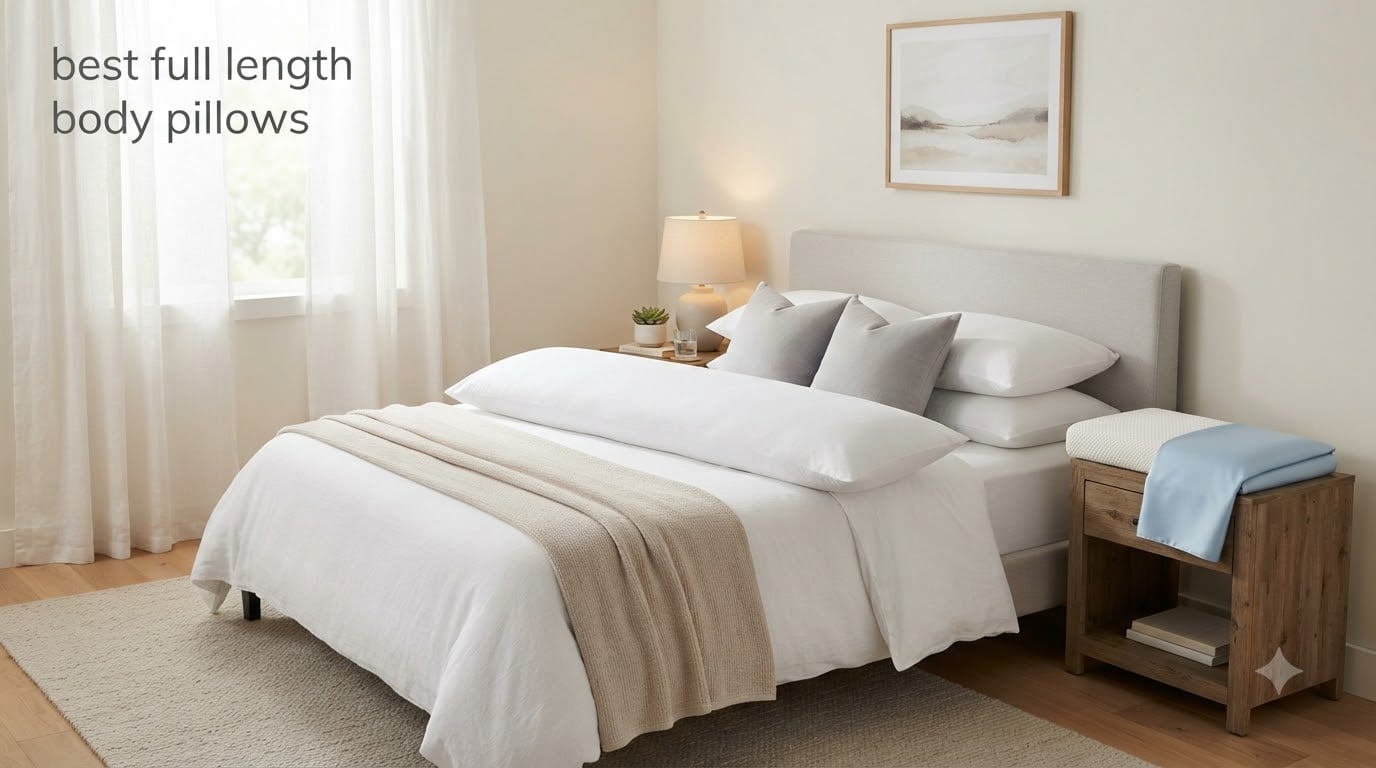 best full length body pillows