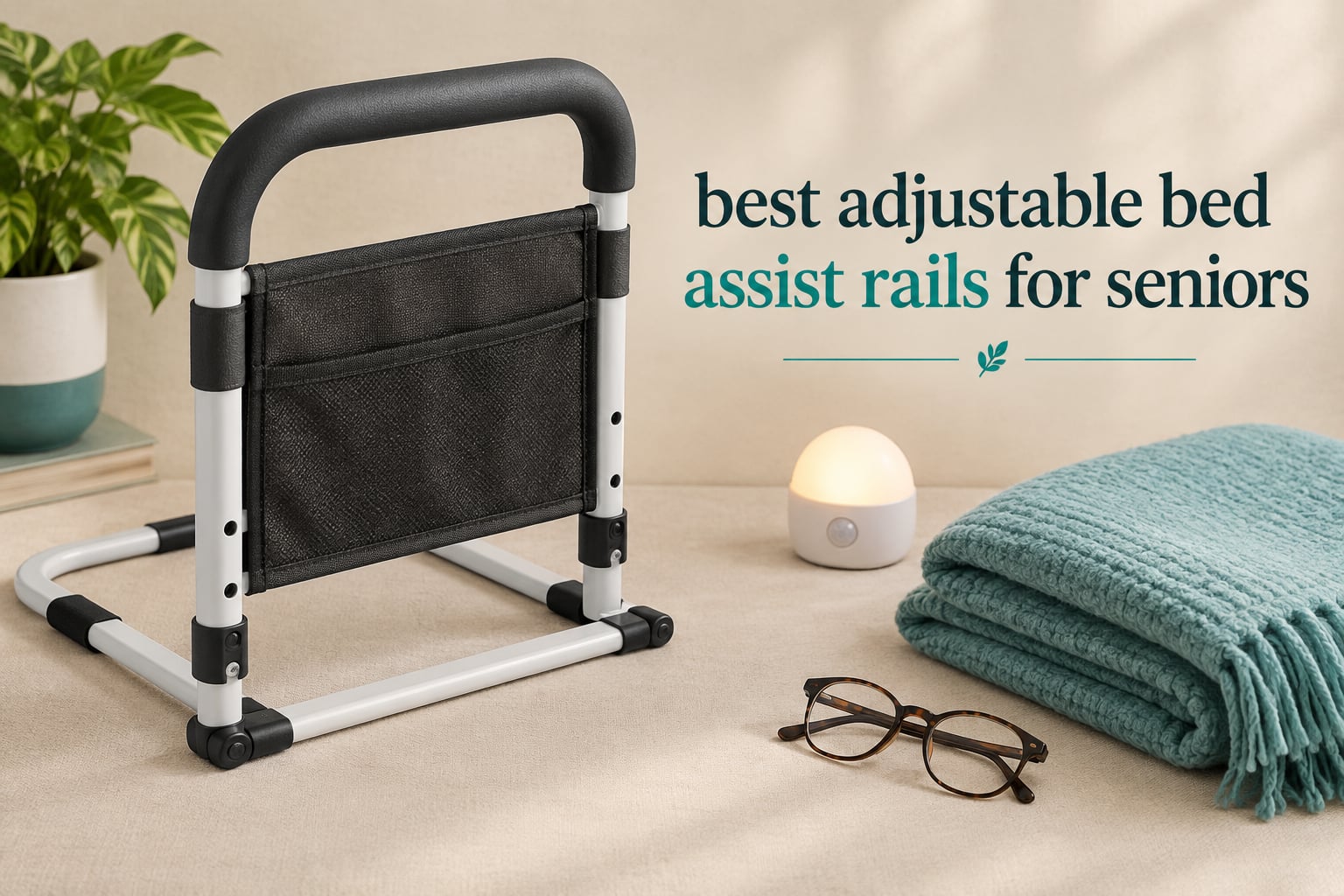 best adjustable bed assist rails for seniors