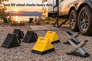 best RV wheel chocks heavy duty