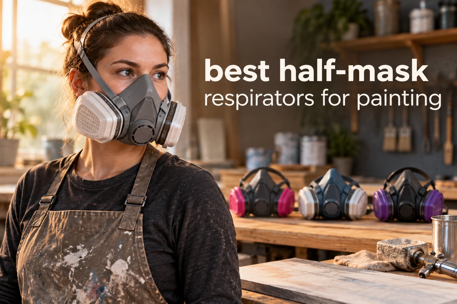 best half-mask respirators for painting