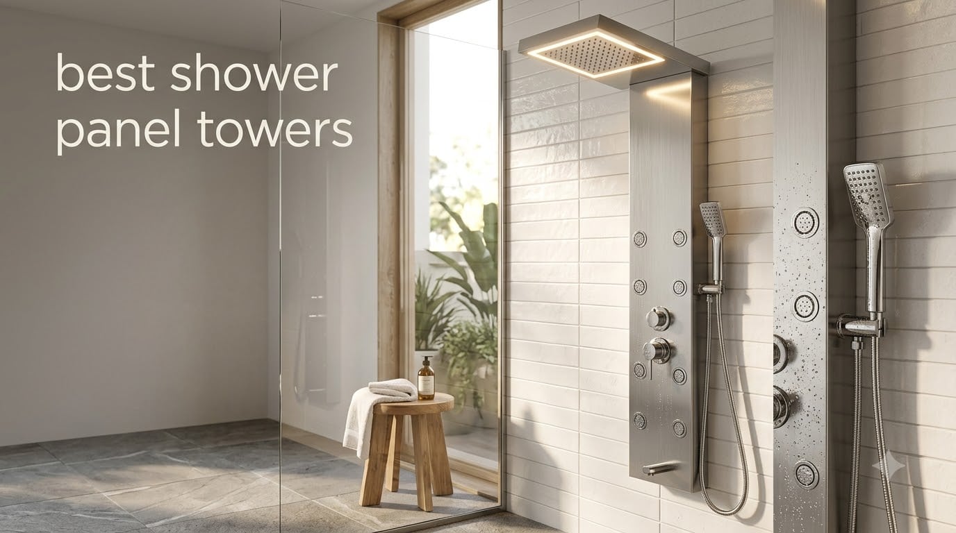 best shower panel towers