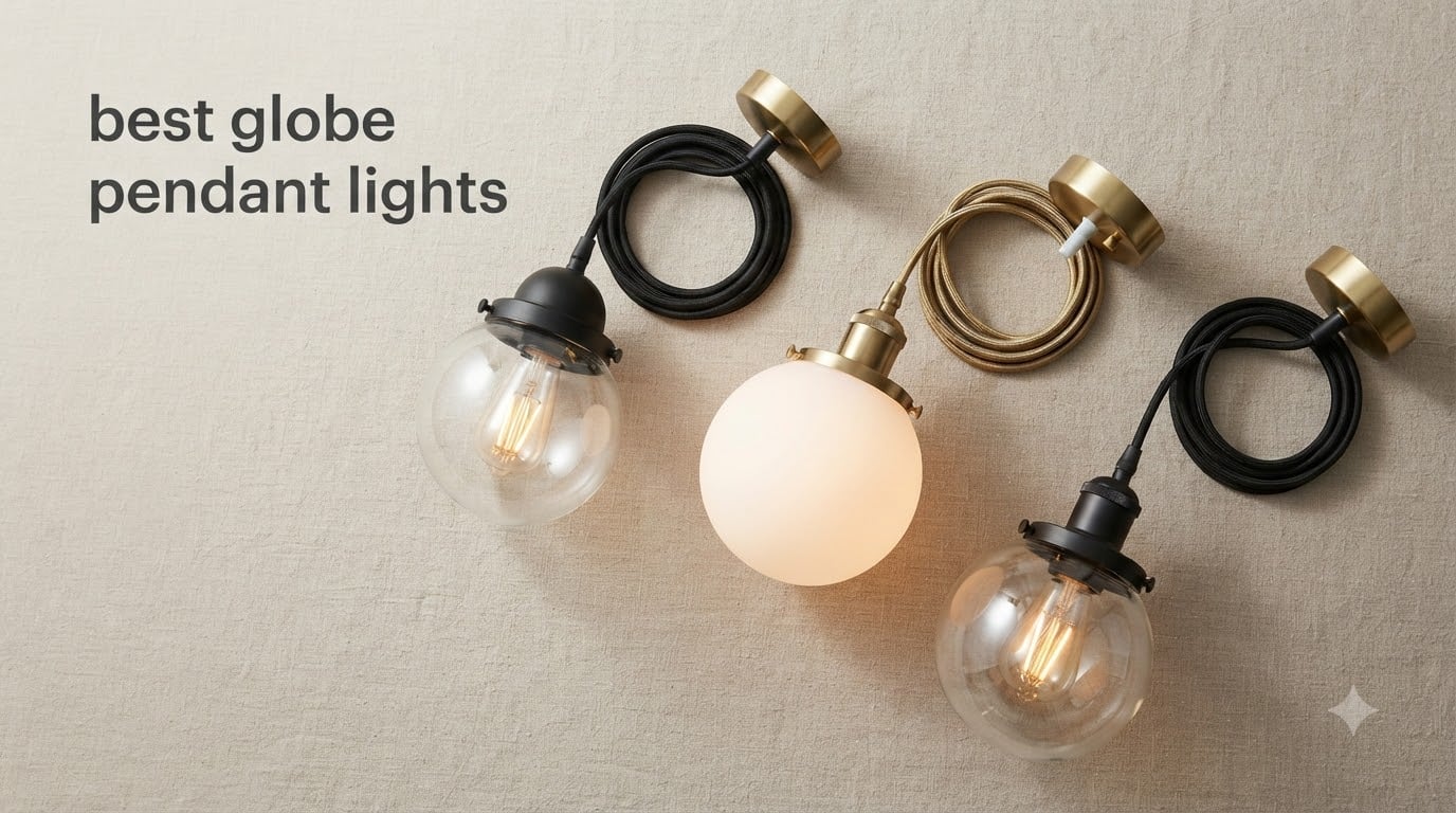 best globe pendant lights