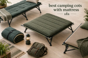best camping cots with mattress