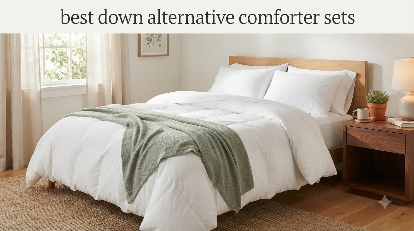 best down alternative comforter sets
