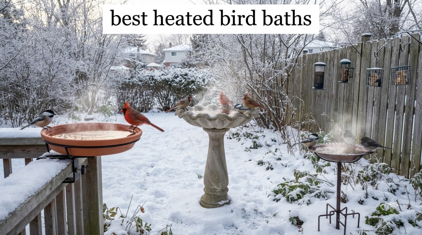 best heated bird baths