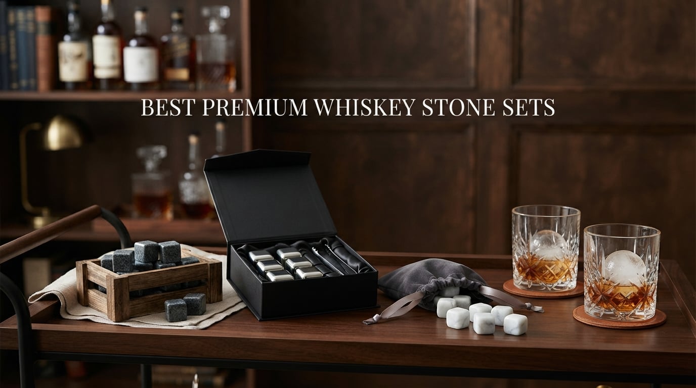 best premium whiskey stone sets