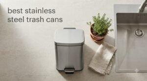 best stainless steel trash cans