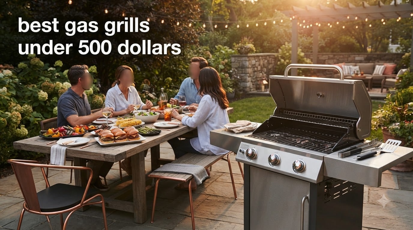 best gas grills under 500 dollars
