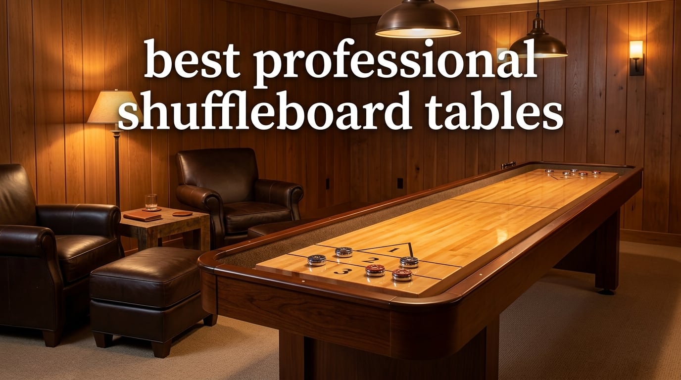 best professional shuffleboard tables