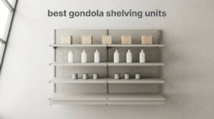 best gondola shelving units