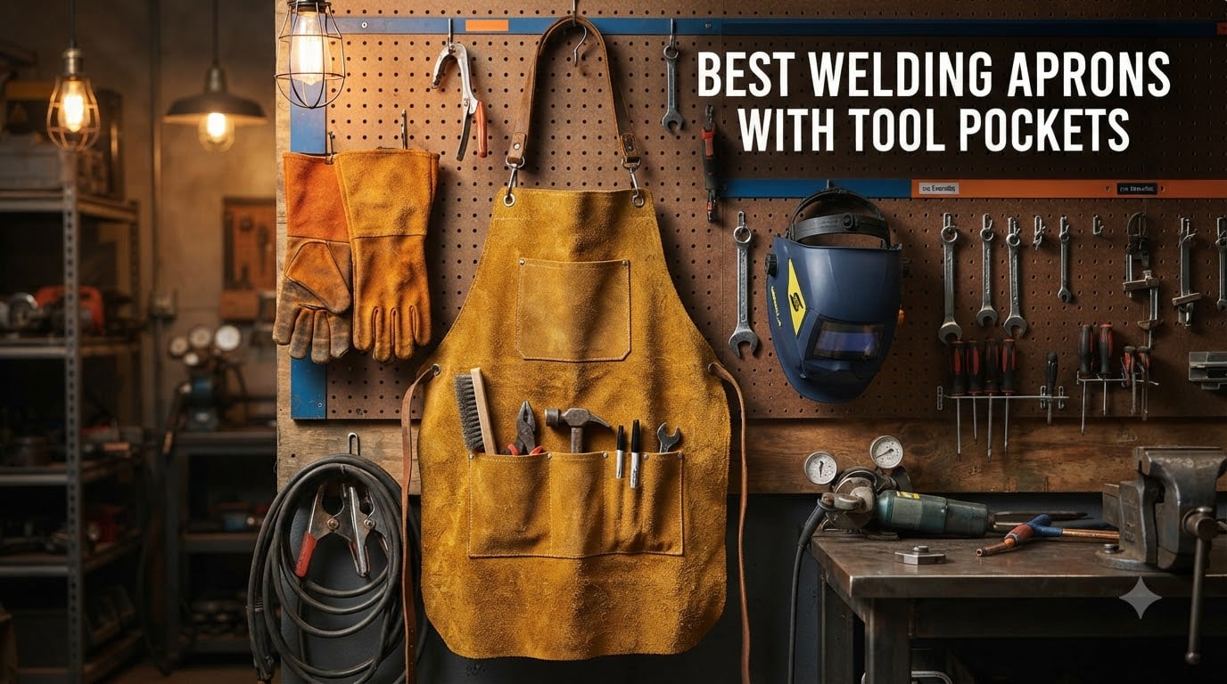 best welding aprons with tool pockets