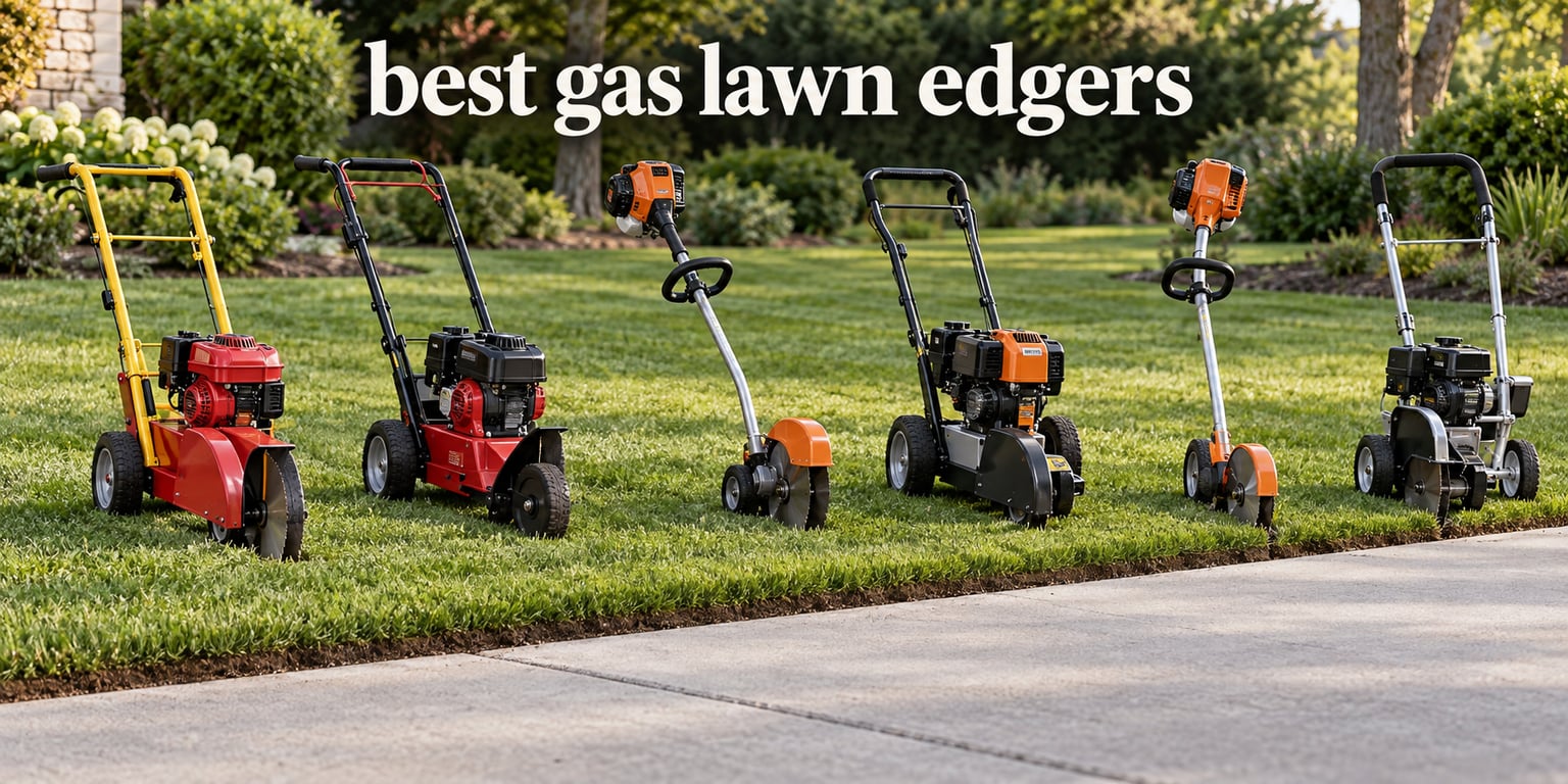 best gas lawn edgers