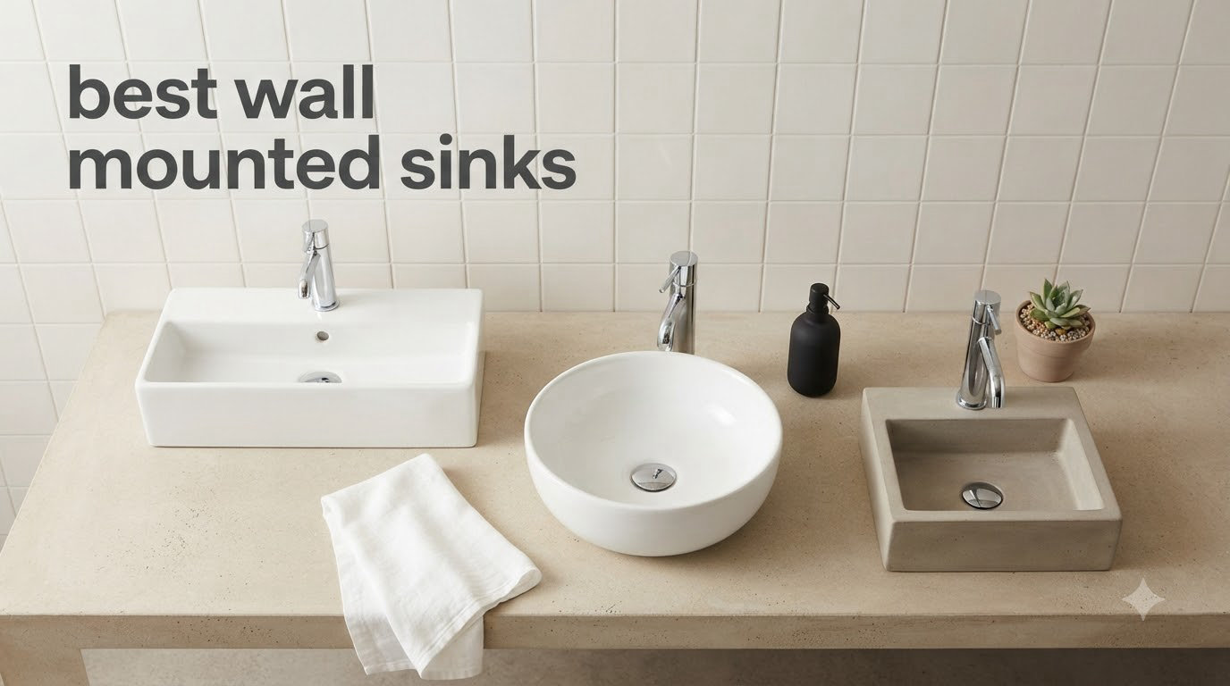 best wall mounted sinks