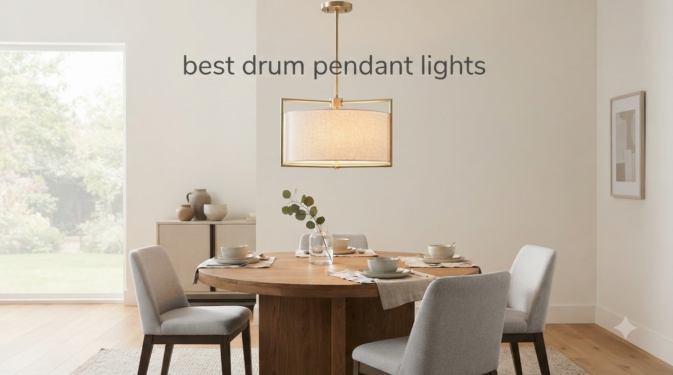 best drum pendant lights