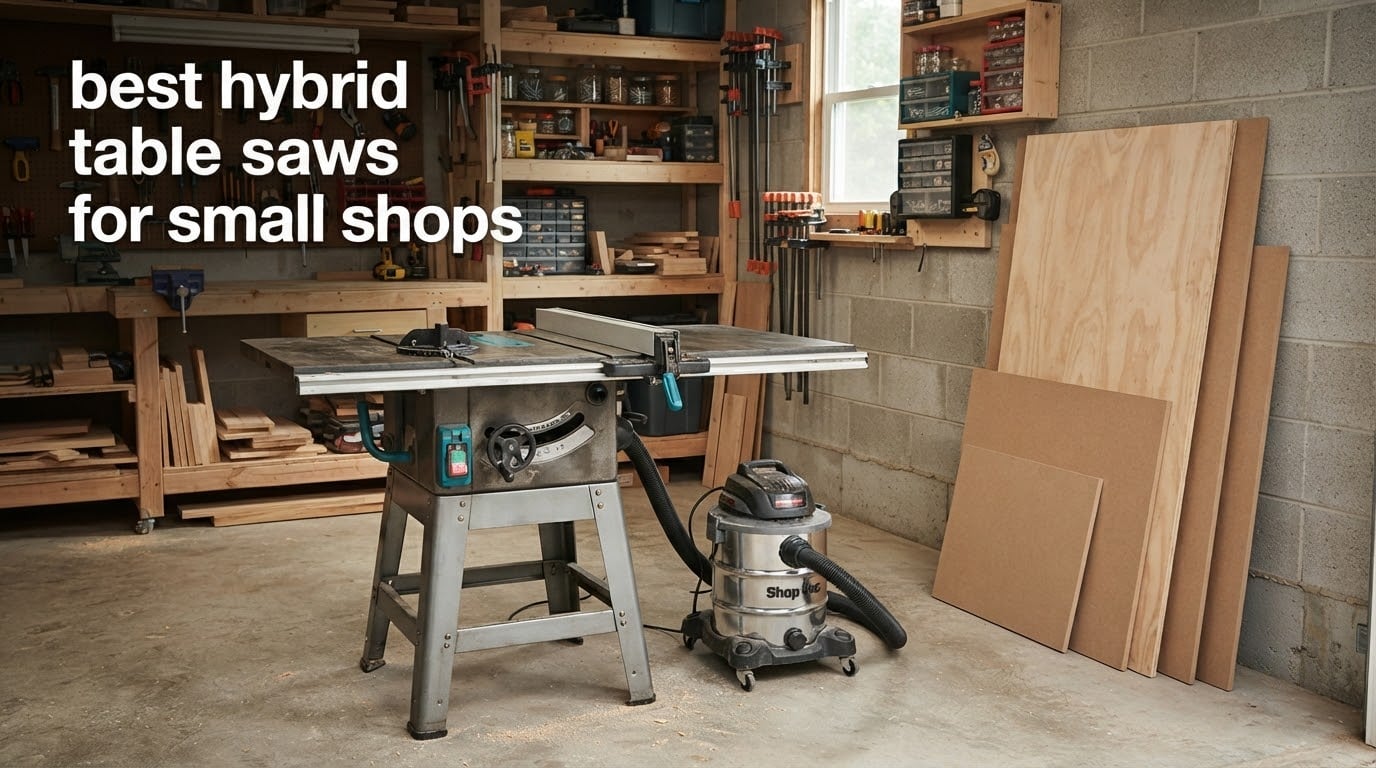 best hybrid table saws for small shops