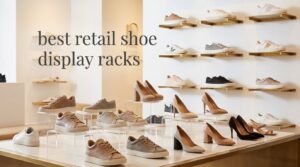 best retail shoe display racks