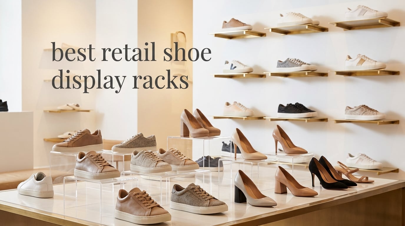 best retail shoe display racks