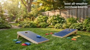 best all-weather cornhole boards