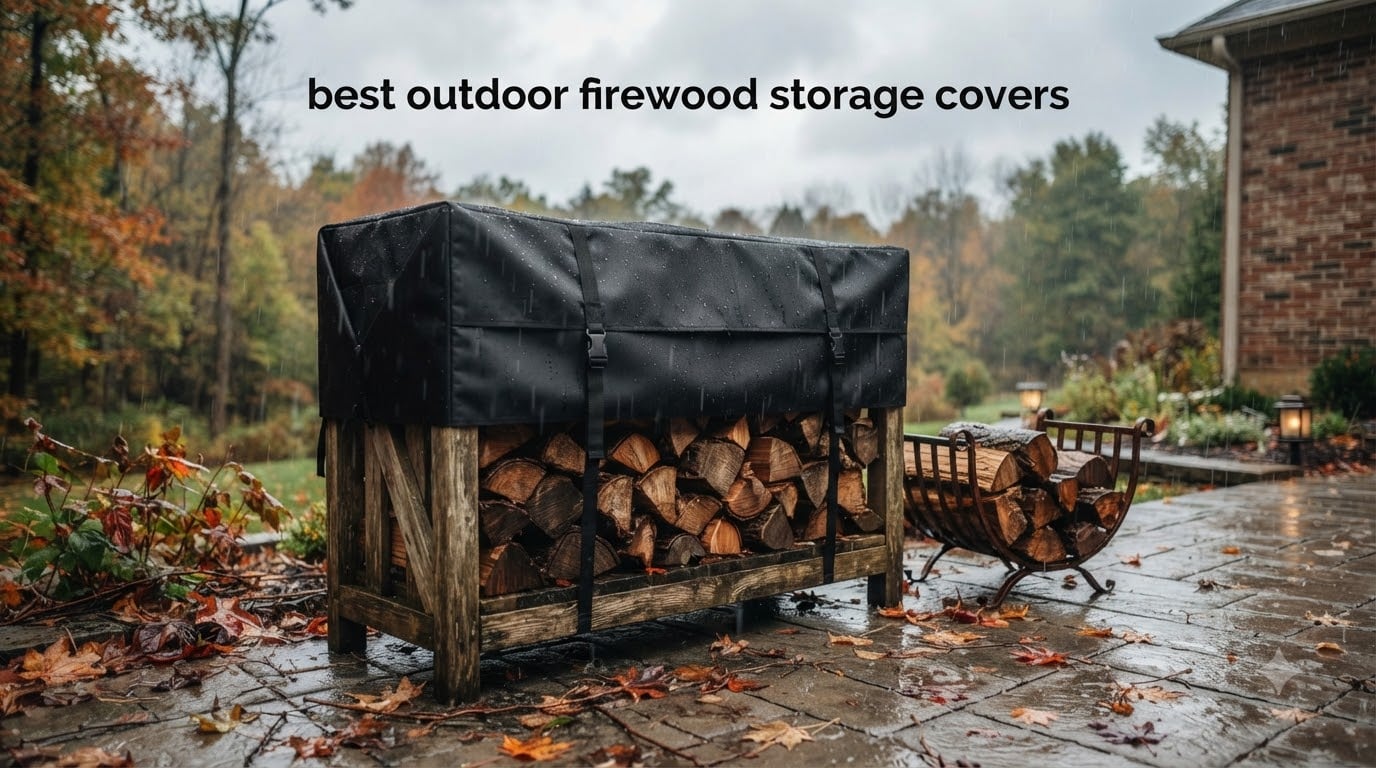 best outdoor firewood storage covers