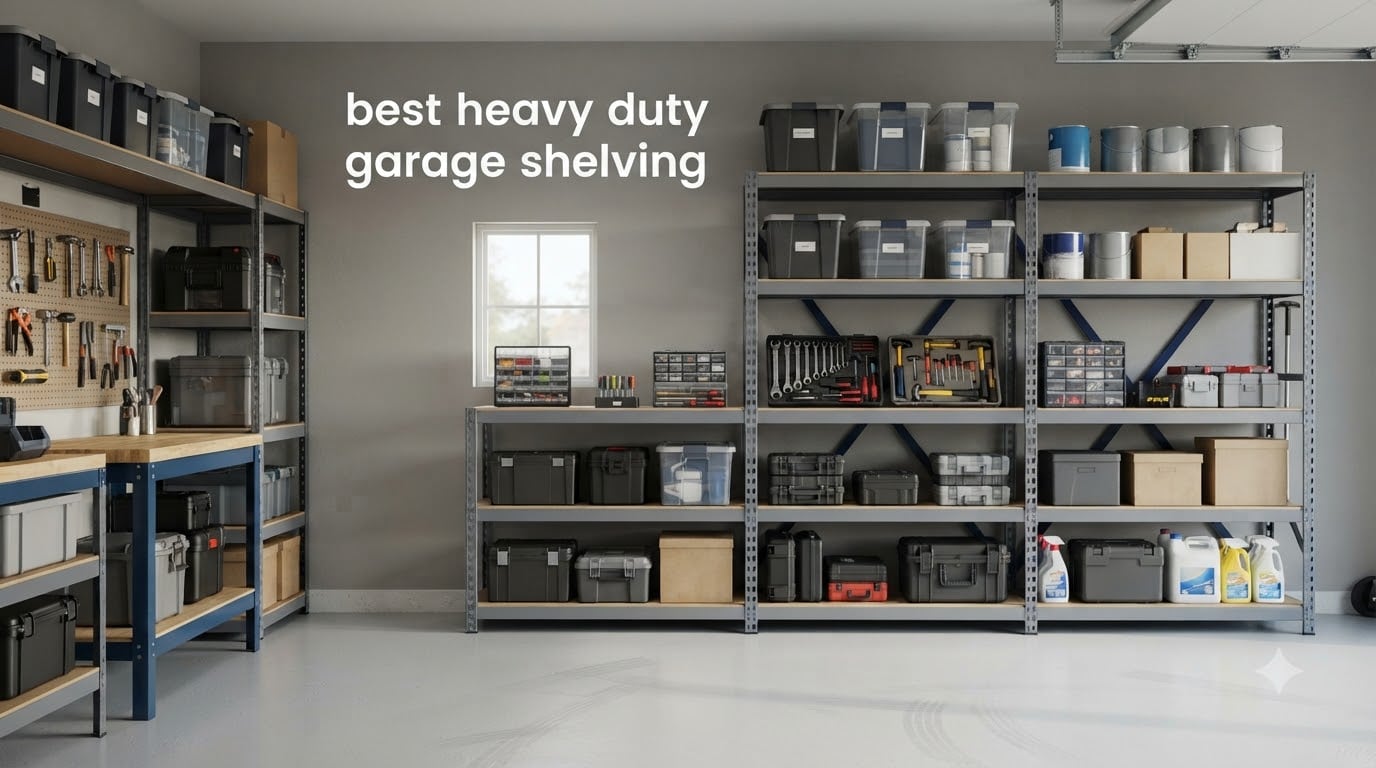 best heavy duty garage shelving