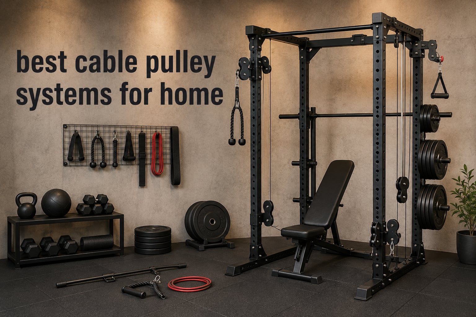 best cable pulley systems for home