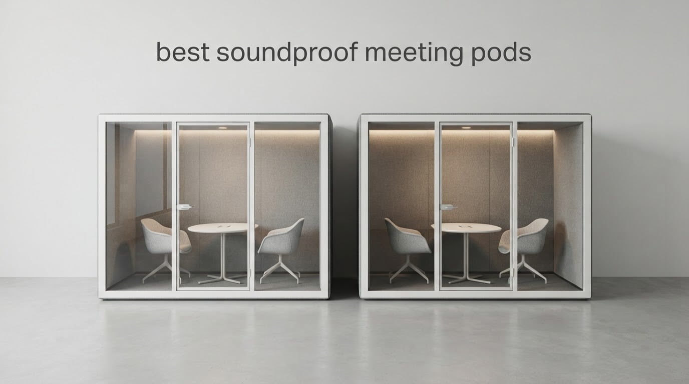 best soundproof meeting pods