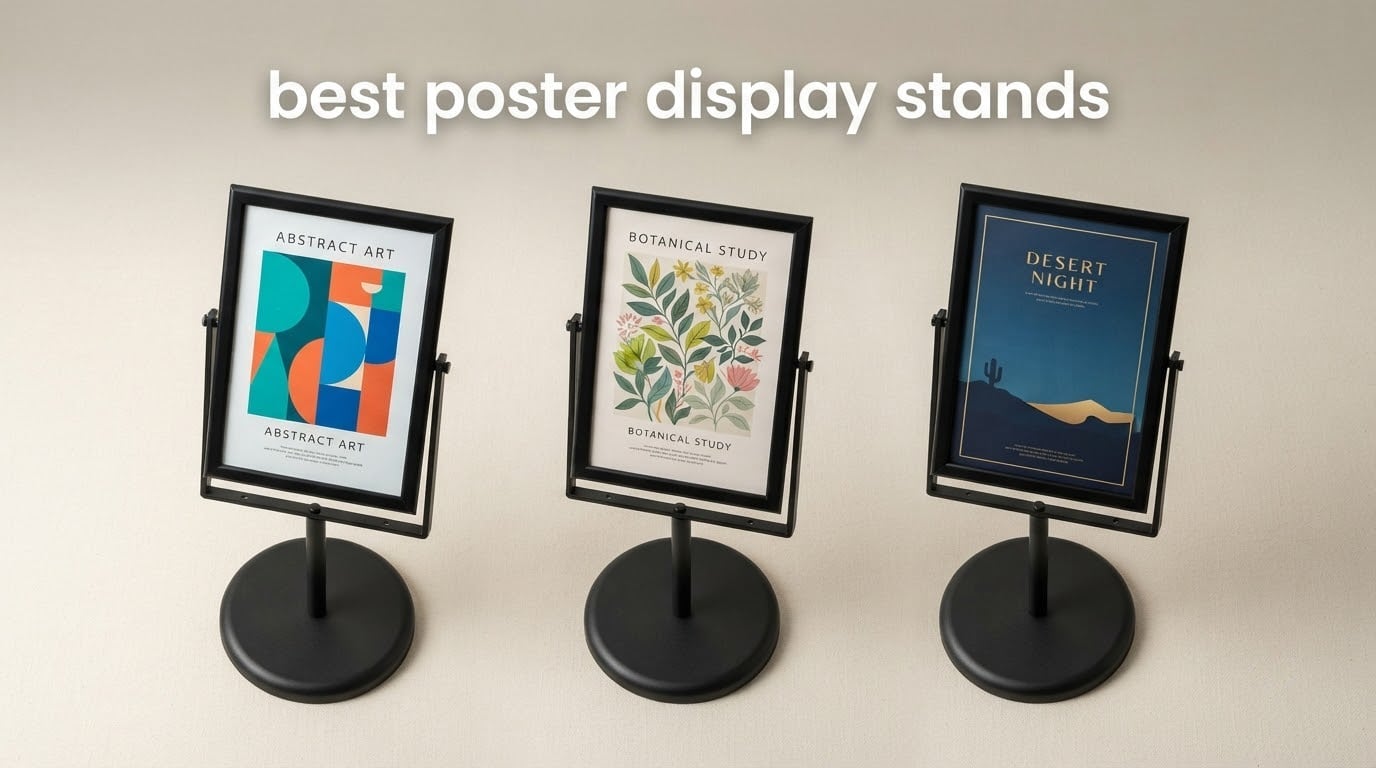 best poster display stands