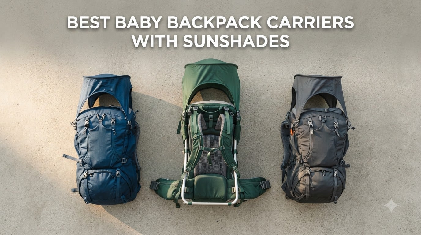 best baby backpack carriers with sunshades