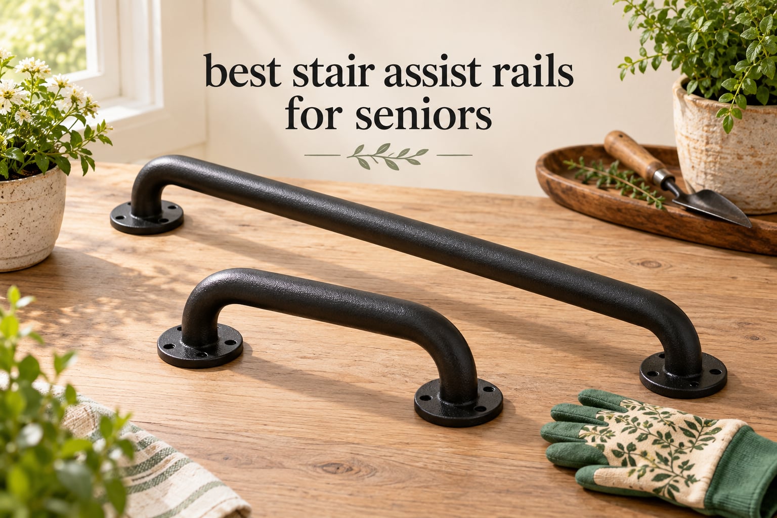 best stair assist rails for seniors