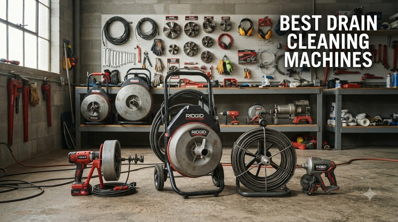 best drain cleaning machines