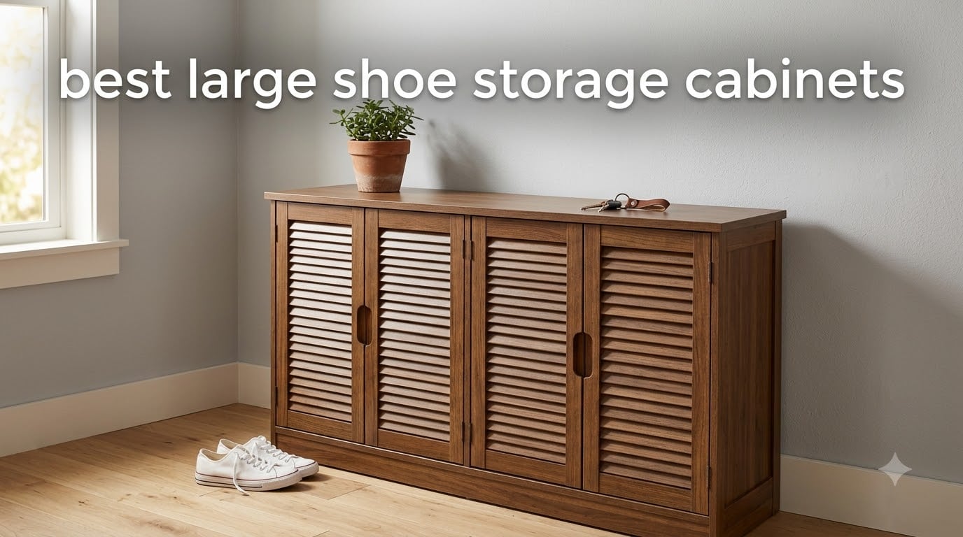 best large shoe storage cabinets